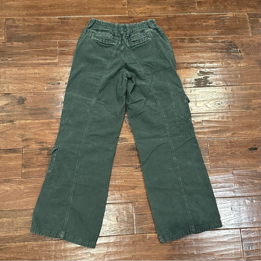 BDG Urban Outfitters Y2K Cargo Corduroy Pants - Forest Green - Picture 3 of 10